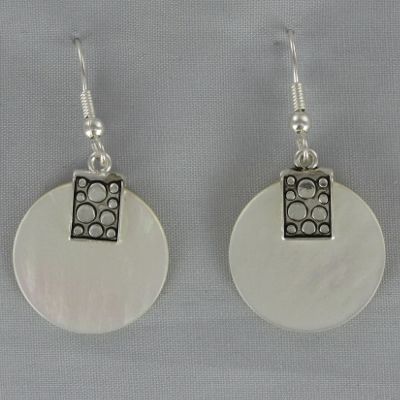 Mother of pearl Bubble Earrings