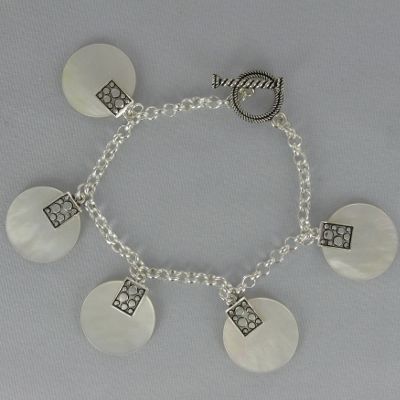 Mother of pearl Bubble Bracelet