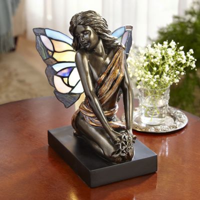 Light Ariel Stained Glass Accent