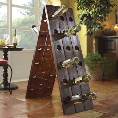 Wine Rack Remuage Wood