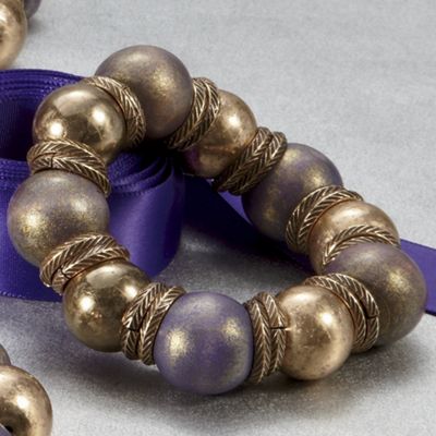 Bracelet Plum Passion Beaded Stretch