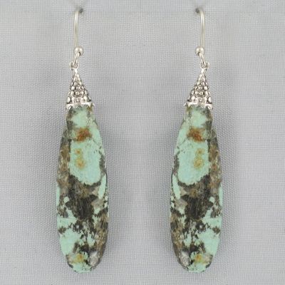 Turquoise Teardrop Earrings