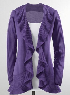 Cardigan Lucinda Ruffle