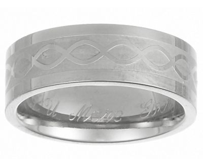 Ring Mens Braided Personalized