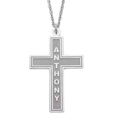 Cross Pendant Name Z