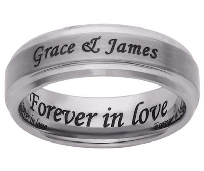 Ring Mens Personalized Z