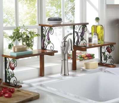 2 tier Garden Bounty Over the sink Shelf