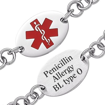 Bracelet Ladies Medical Alert