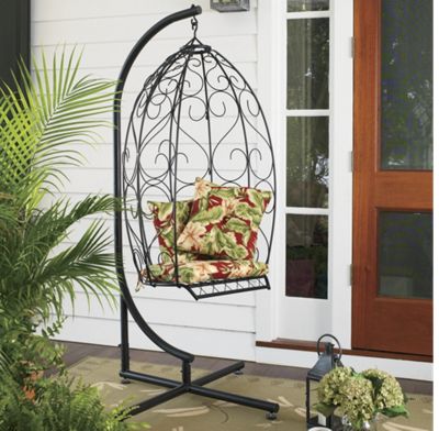 Scrolled Metal Swing