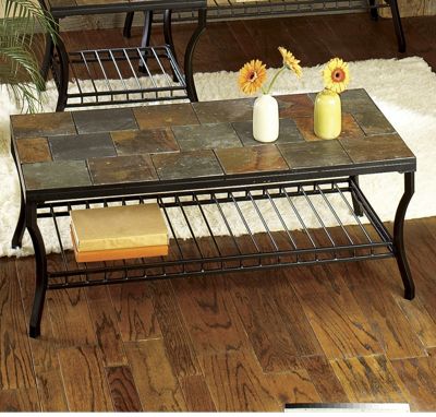 Chauncey Slate Coffee Table