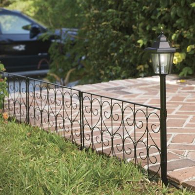 Solar Garden Fence