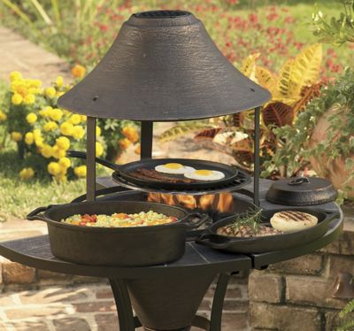 Chiminea Barbecue Grill