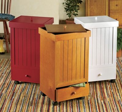 Rolling Trash Bins