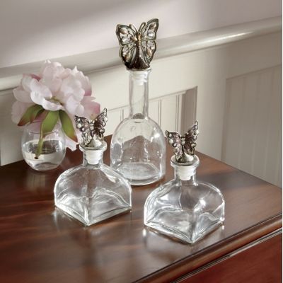 Butterfly Bottle 3 Piece Set