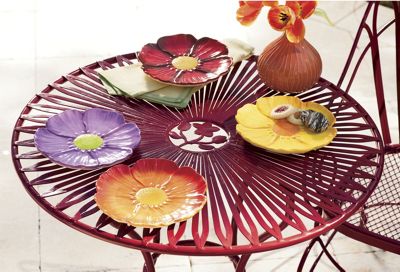 Set de platos Summer Blossoms, 4 piezas