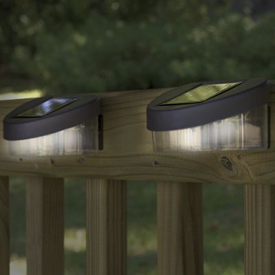 Buy 2 Sets Of Solar Fence Post Lights And Save