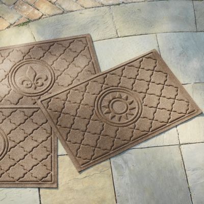 Fleur De Lis Or Sun Motif Mat