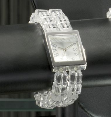 Acrylic Bead Stretch Watch