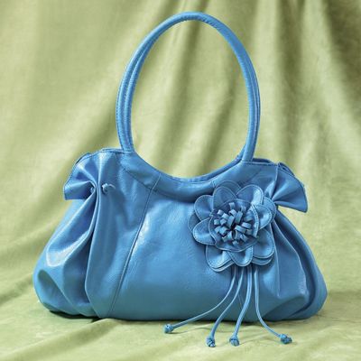 Cinched Floral Bag
