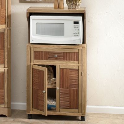 Island Breeze Microwave Cart