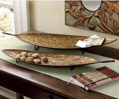 Set de 2 bandejas de hojas Sumai