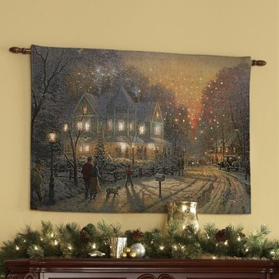 Thomas Kinkade Lighted Wall Hanging