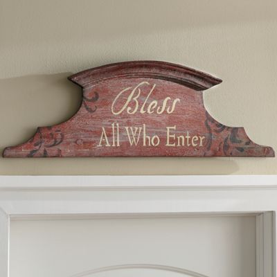 Door Topper Blessings