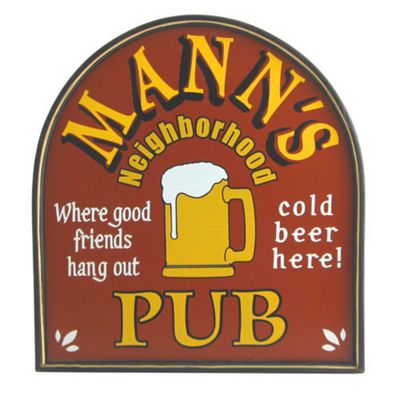 Neighborhood Pub Small Sign