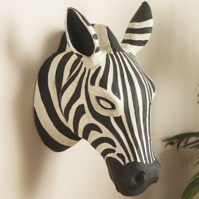 Zebra Wall Head