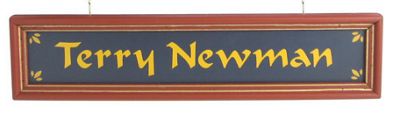 Beer Connoisseur Nameboard