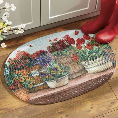 Country Garden Accent Rug