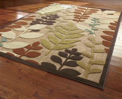 Portera Leaf Indoor Outdoor Rug