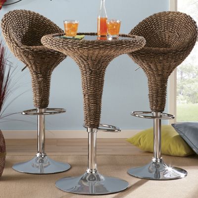connery rope table and stool