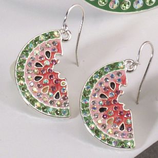Pendientes Watermelon