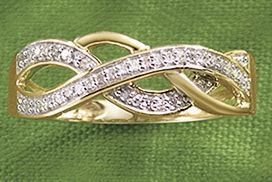 Band Diamond Braid