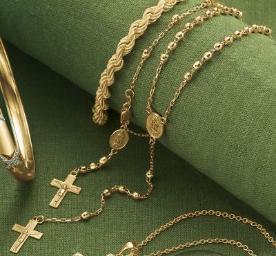 Rosary Bracelet And Necklace