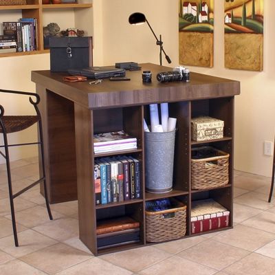 Project Center With 2 Bookcases