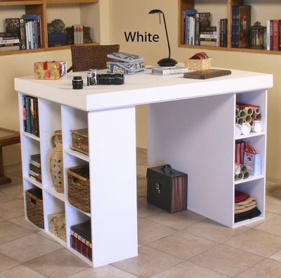 Project Center With 2 Bookcases