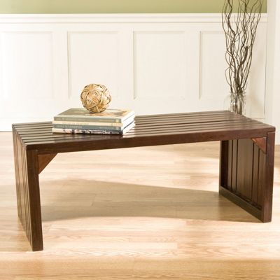 Slat Gossip Bench