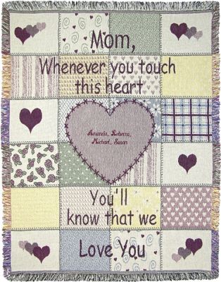 Throw Mother Personalized