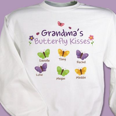 Sweatshirt Butterfly Kisses