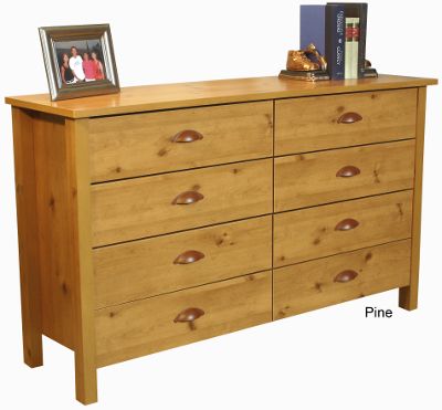 8 Drawer Lowboy Chest