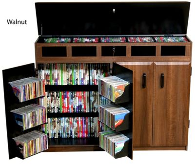 Top Load with Drawers Media Cabinet