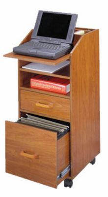 Lap Top Cart With Drawers