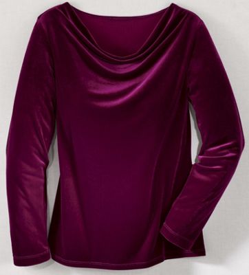 Sophia Velvet Top