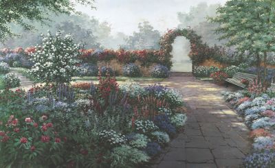 Serenity Garden Mural