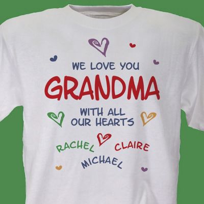 Personalized Tee All Our Hearts