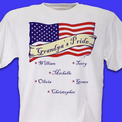 Personalized Tee American Pride
