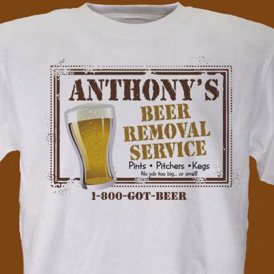 Personalized Tee Beer Service