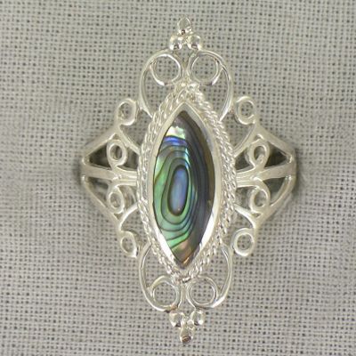 Ring Sterling Silver Filigree